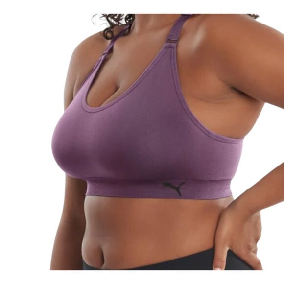 NEW Puma 3pk Seamless Sports Bras - Picture 6 of 9
